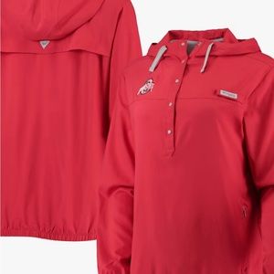 NEW! Columbia Ohio State Buckeyes Pullover Hoodie